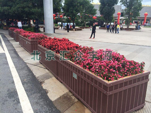 廣場(chǎng)花箱